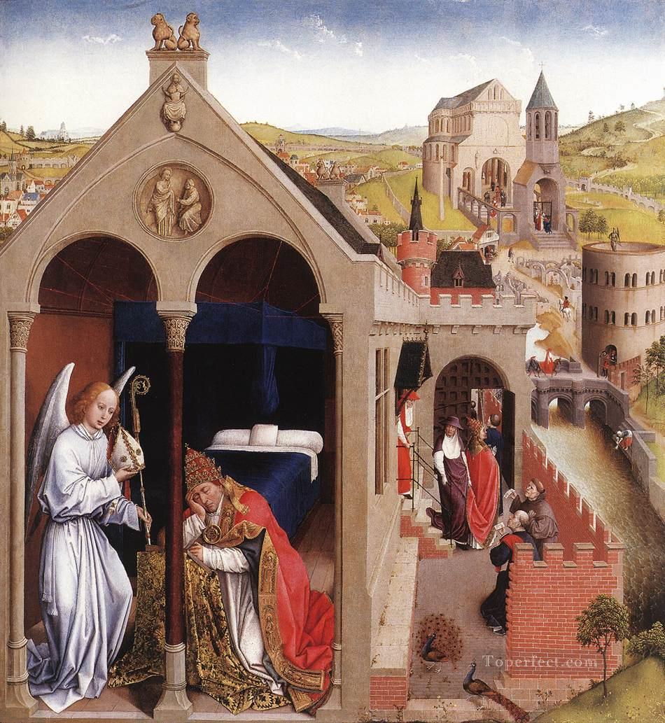 Dream of Pope Sergius Netherlandish painter Rogier van der Weyden Oil Paintings